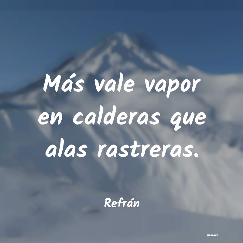 frases de Refrán
