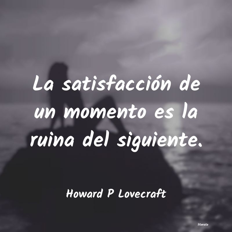 Frases de Howard P Lovecraft