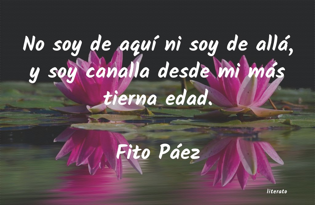 frases de Fito Páez