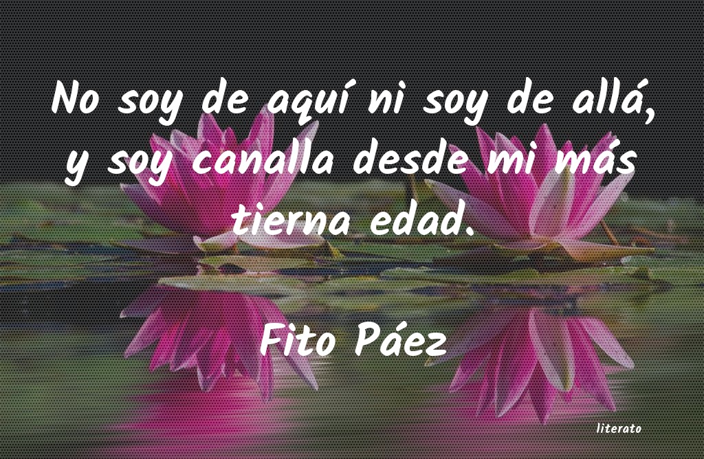 Frases de Fito Páez