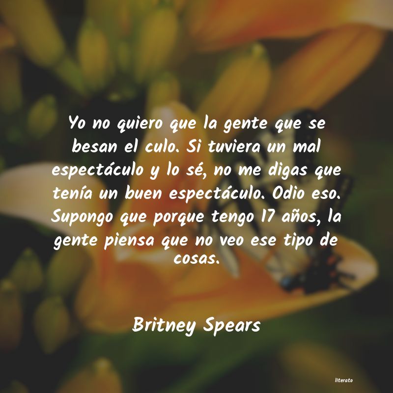 frases de Britney Spears
