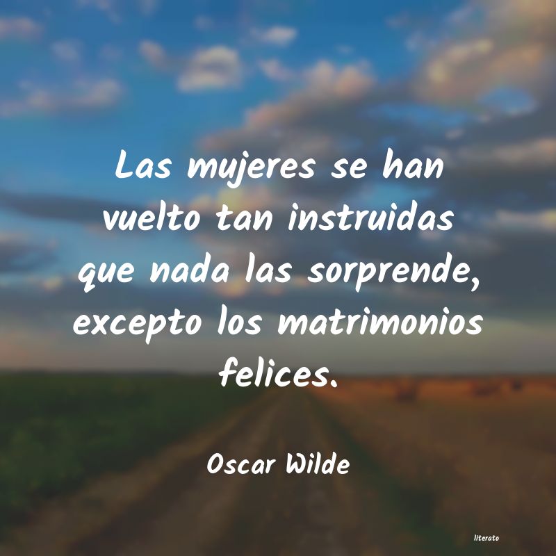 Frases de Oscar Wilde