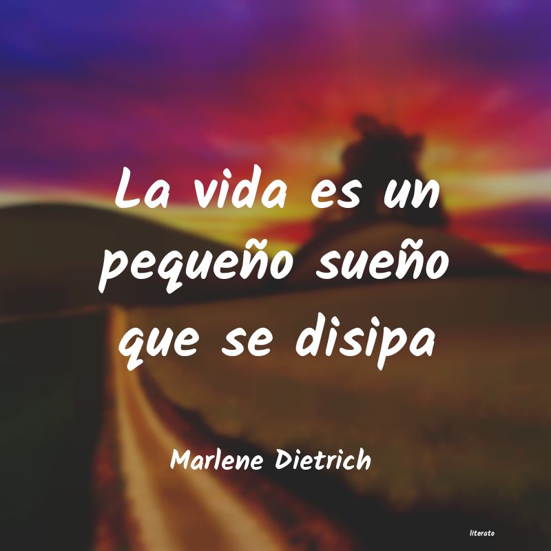 frases de Marlene Dietrich