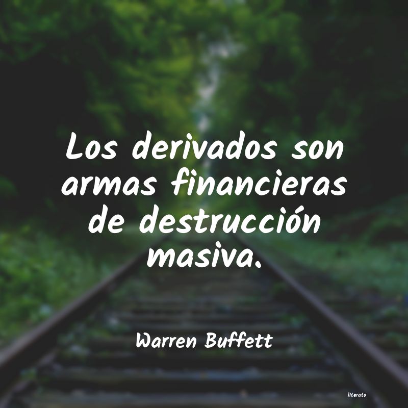 frases de Warren Buffett