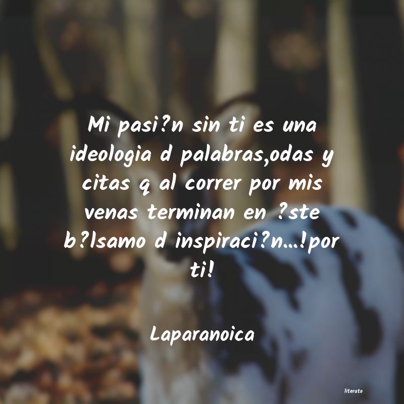 frases de Laparanoica