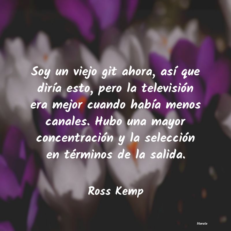 Frases de Ross Kemp