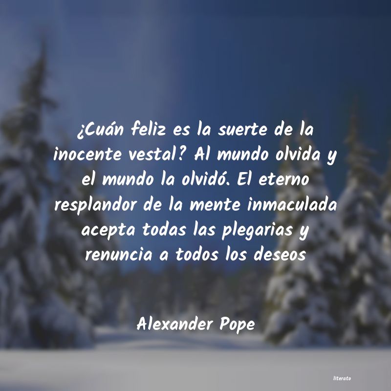 Frases de Alexander Pope