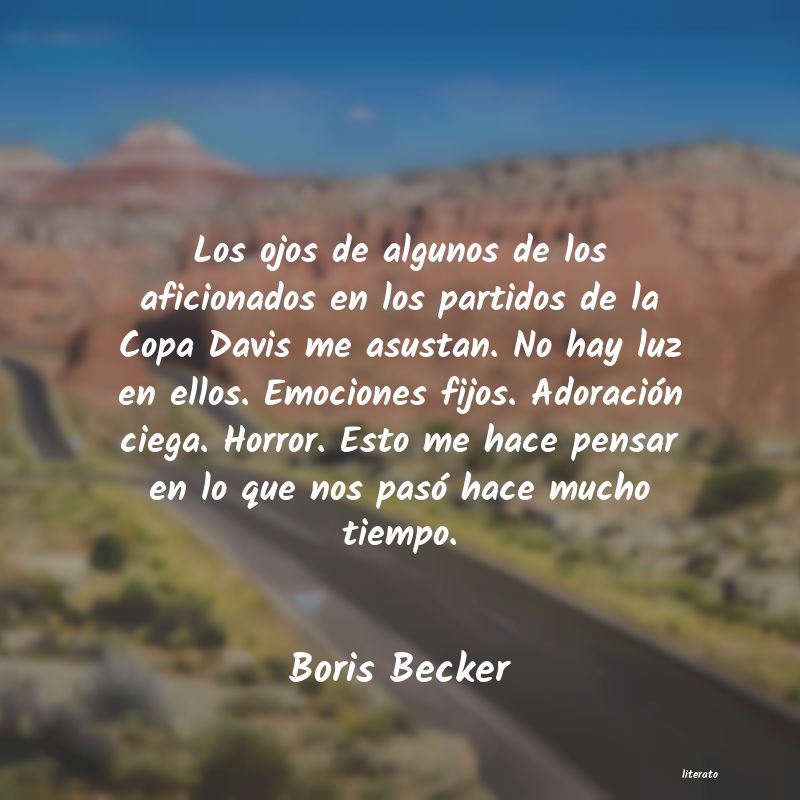 frases de Boris Becker