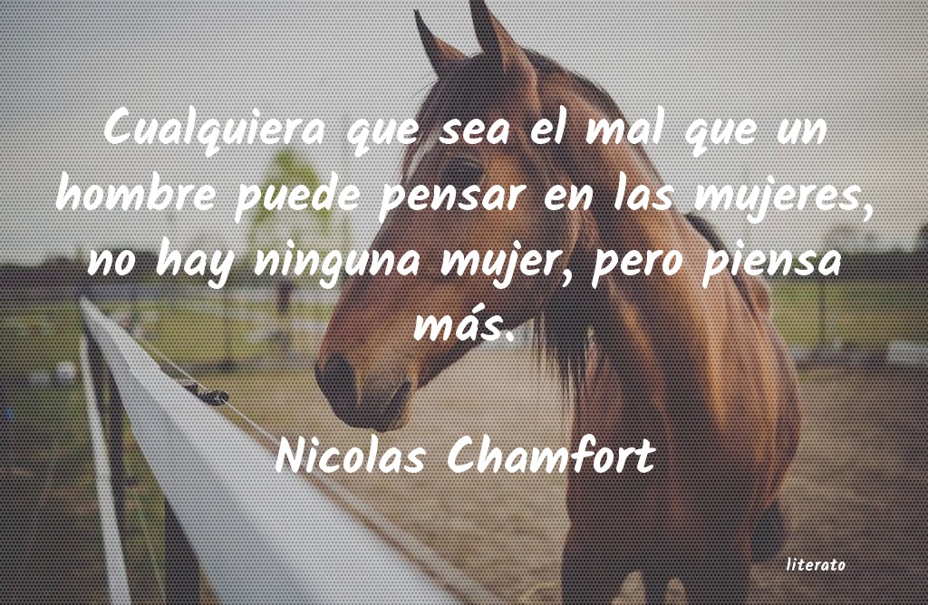 frases de Nicolas Chamfort