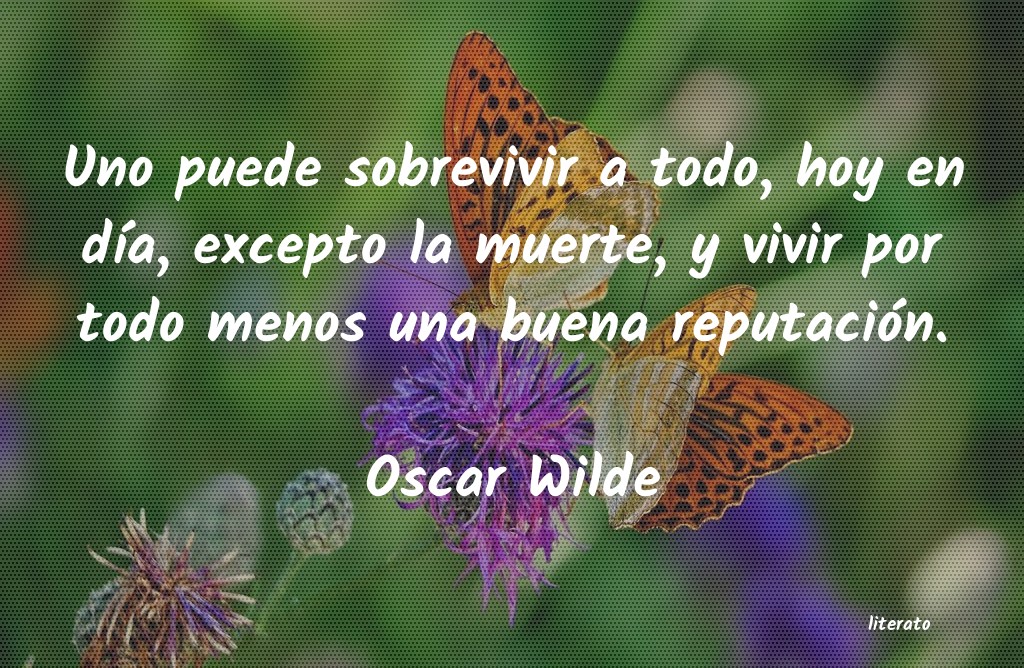 frases de Oscar Wilde
