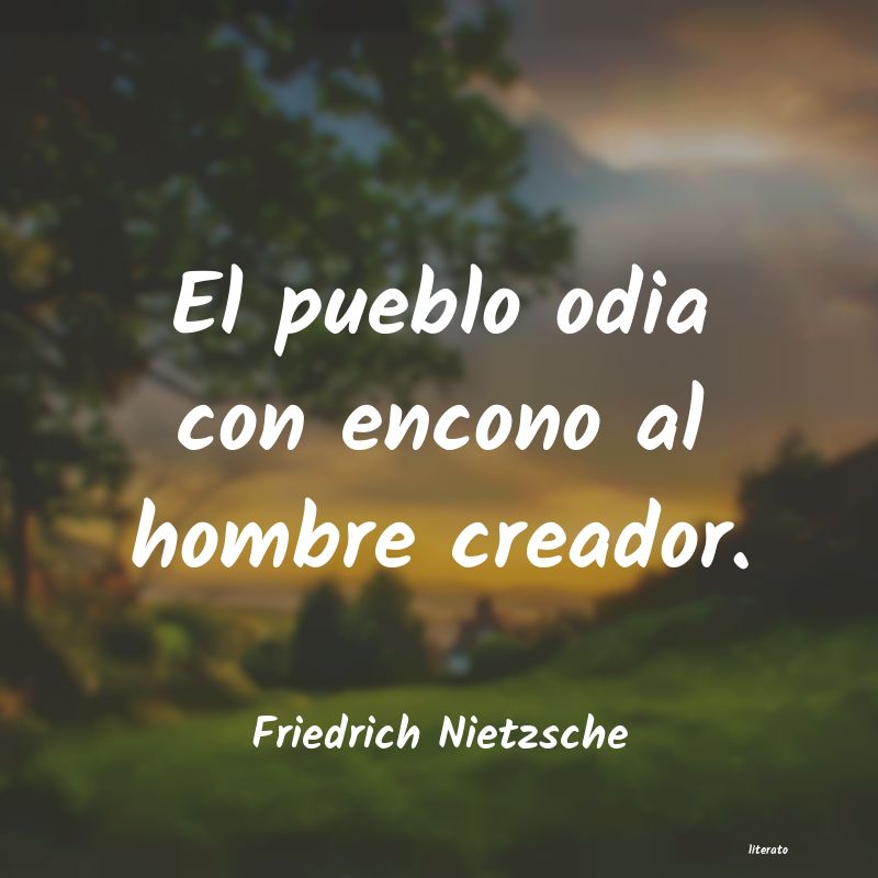 Frases de Friedrich Nietzsche