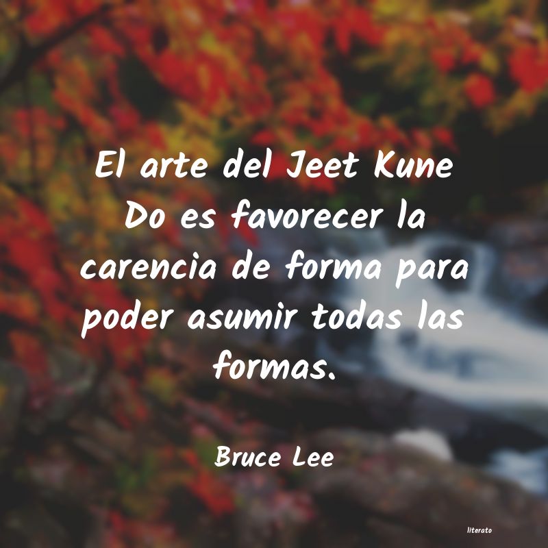 frases de Bruce Lee