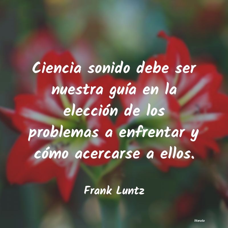 Frases de Frank Luntz