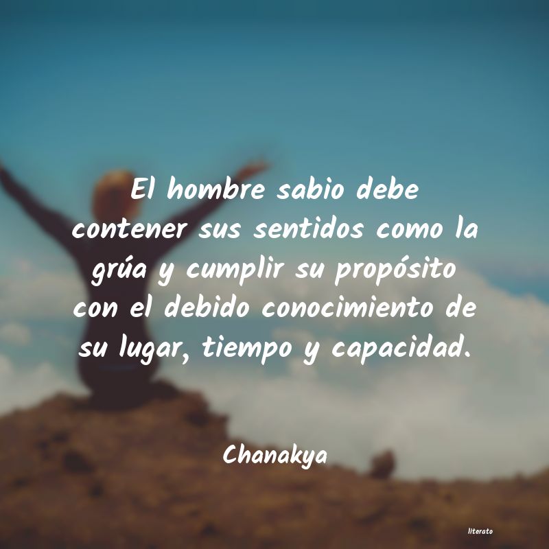 frases de Chanakya
