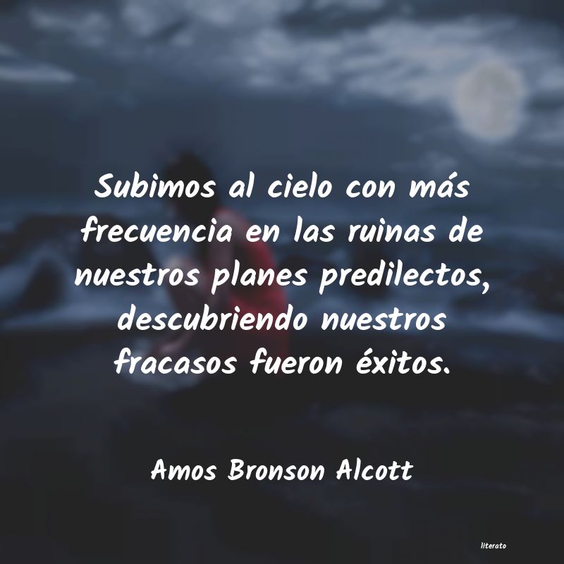 Frases de Amos Bronson Alcott