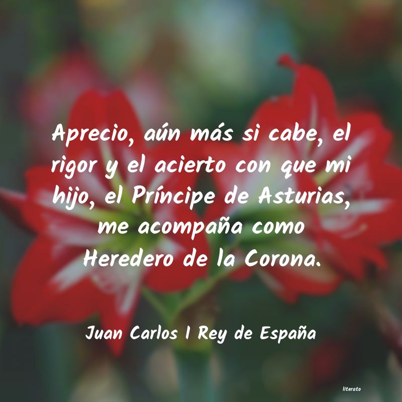 frases de Juan Carlos I Rey de España