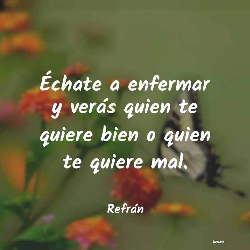frases de Refrán