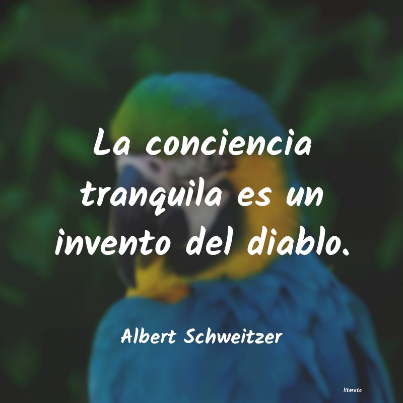 Frases de Albert Schweitzer