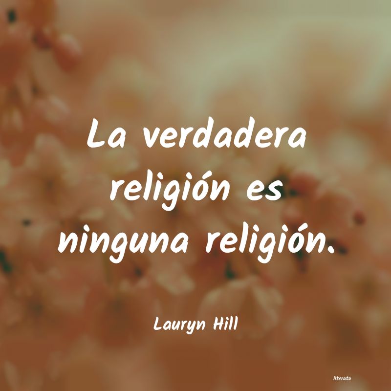 Frases de Lauryn Hill