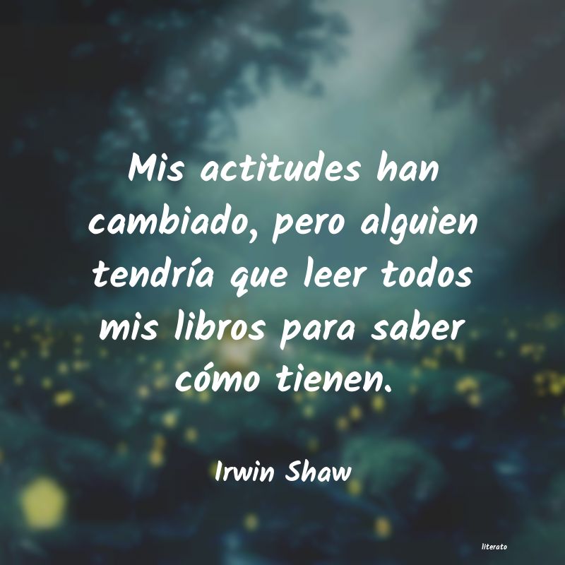 frases de Irwin Shaw