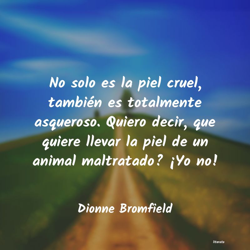 Frases de Dionne Bromfield