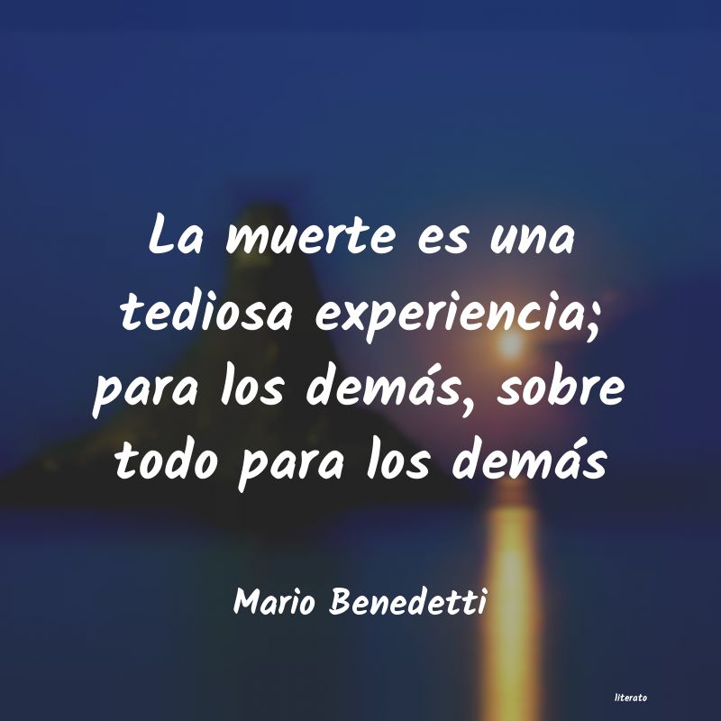 frases de Mario Benedetti