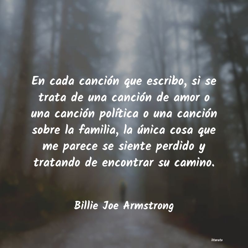 frases de Billie Joe Armstrong