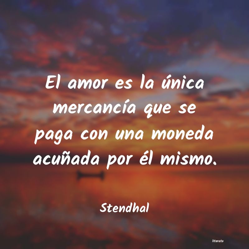 Frases de Stendhal