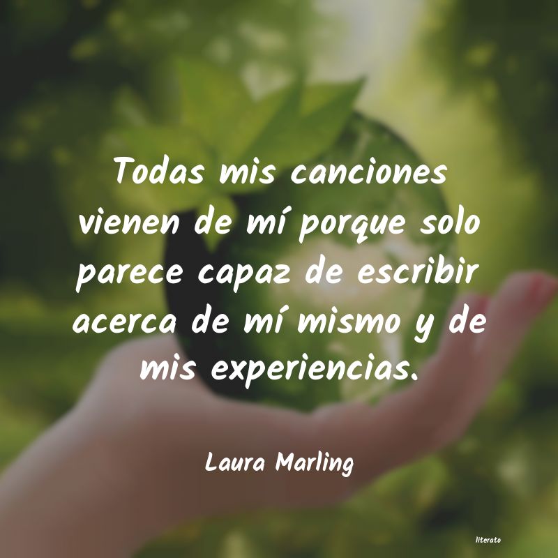 Frases de Laura Marling