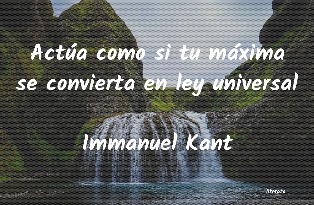 frases de Immanuel Kant