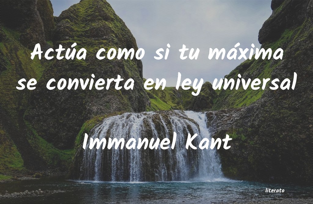 Frases de Immanuel Kant