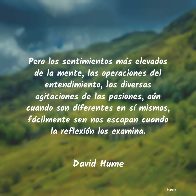 Frases de David Hume