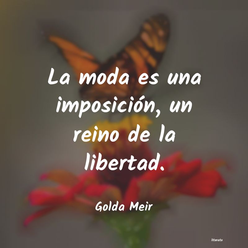 frases de Golda Meir