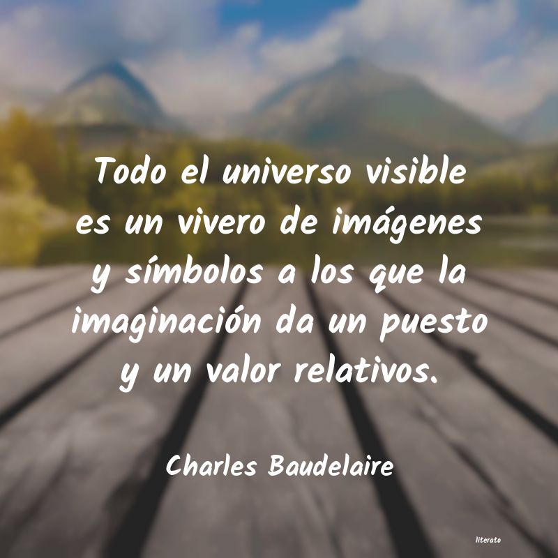 frases de Charles Baudelaire