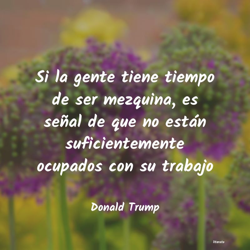 frases de Donald Trump