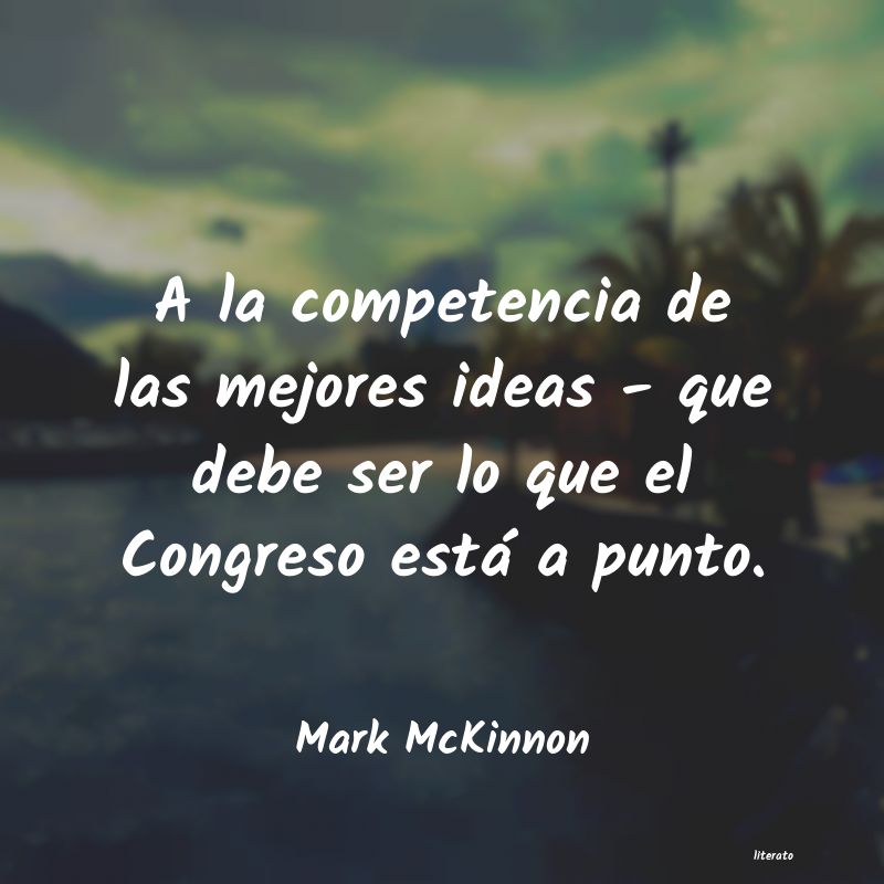 Frases de Mark McKinnon