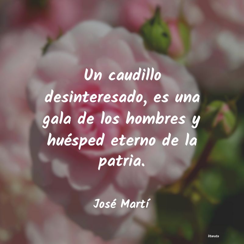 Frases de José Martí