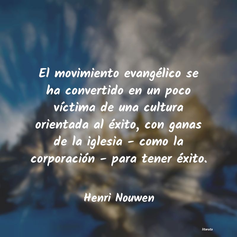 Frases de Henri Nouwen