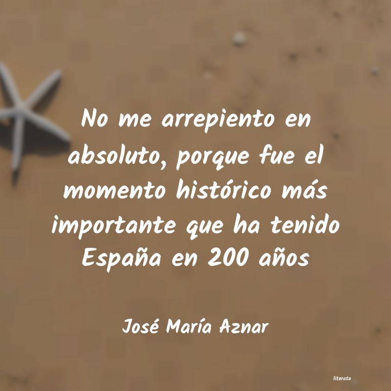 frases de José MarÃa Aznar