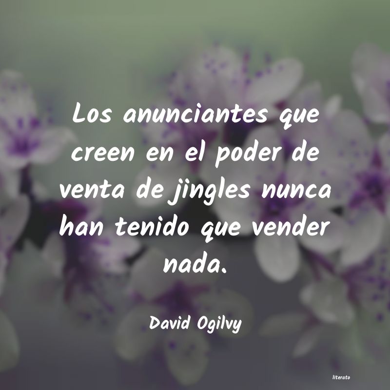 frases de David Ogilvy