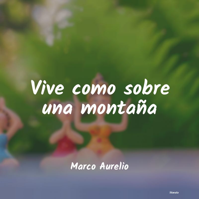 frases de Marco Aurelio
