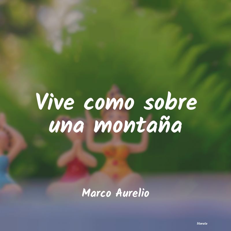 Frases de Marco Aurelio