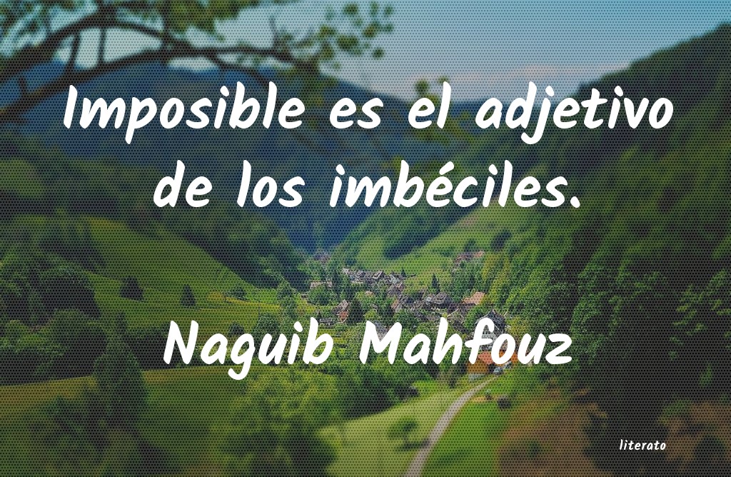 Frases de Naguib Mahfouz