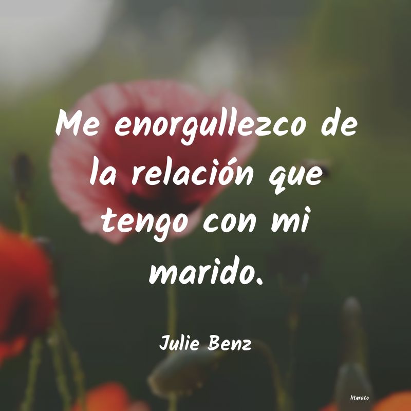 Frases de Julie Benz