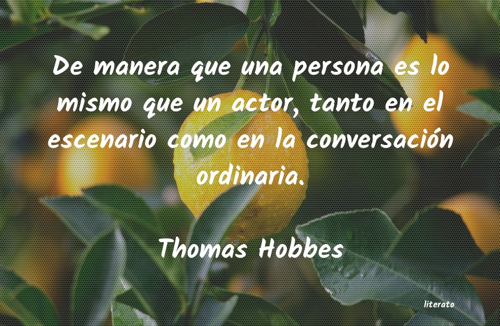 Frases de Thomas Hobbes