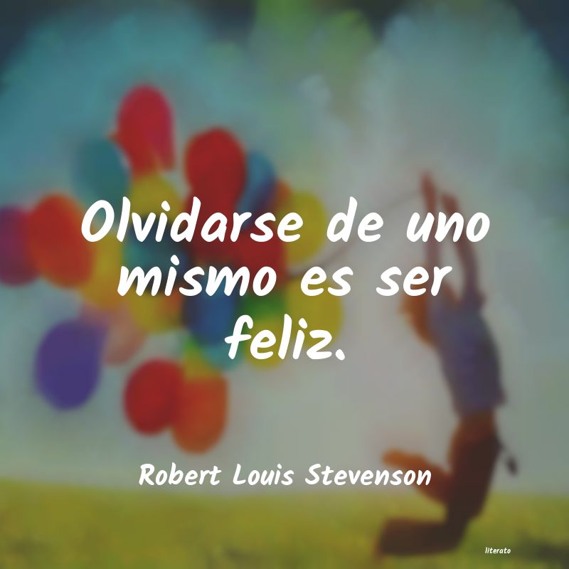 Frases de Robert Louis Stevenson