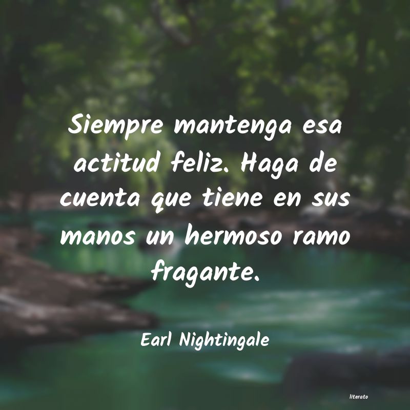 frases de Earl Nightingale