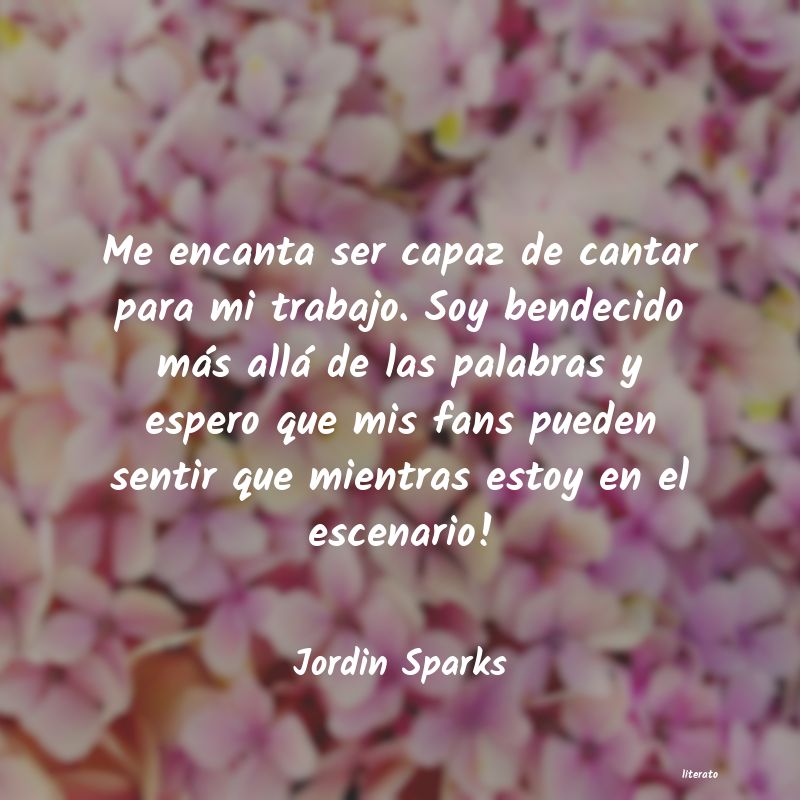 frases de Jordin Sparks