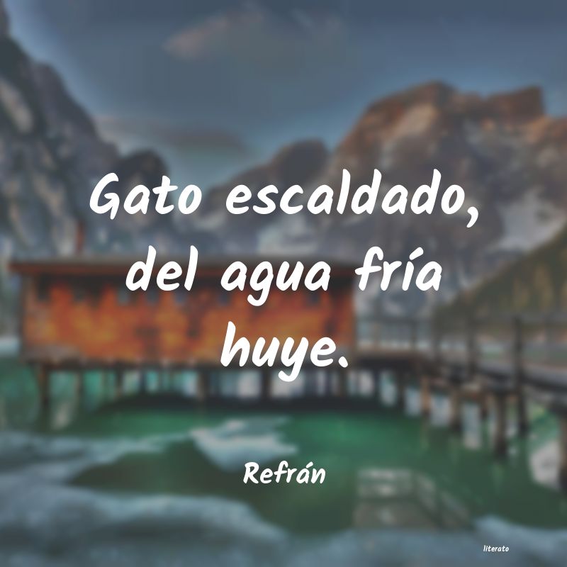 Frases de Refrán