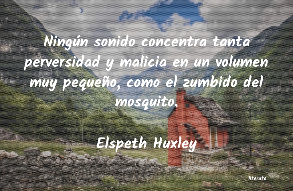 frases de Elspeth Huxley